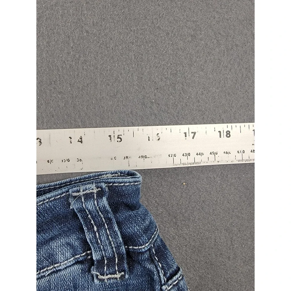 Rock & Roll Cowgirl Jeans Womens 28 Blue Bootcut‎ Mid Rise Stretch Western Denim - Picture 6 of 15